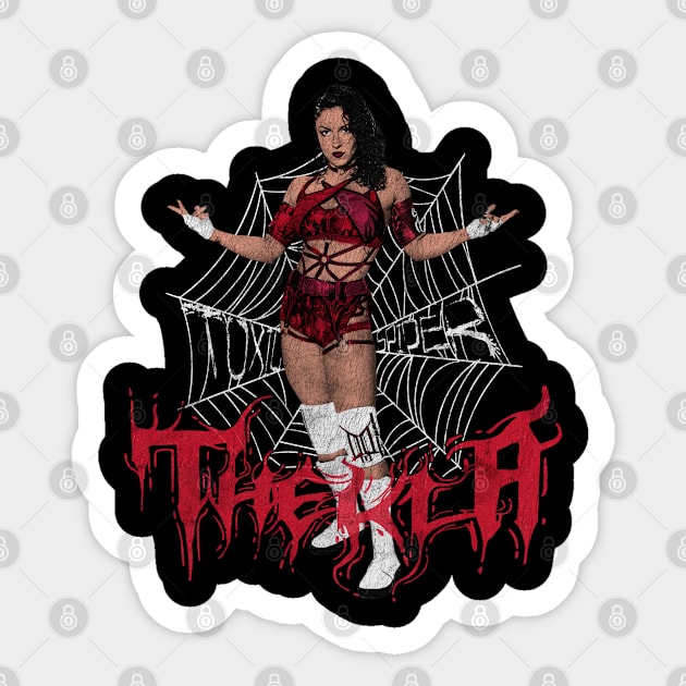 Toxic Spider Sticker by Snomad_Designs